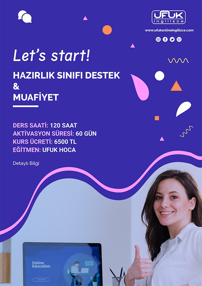 Hazırlık Sınıfı Destek Paketi