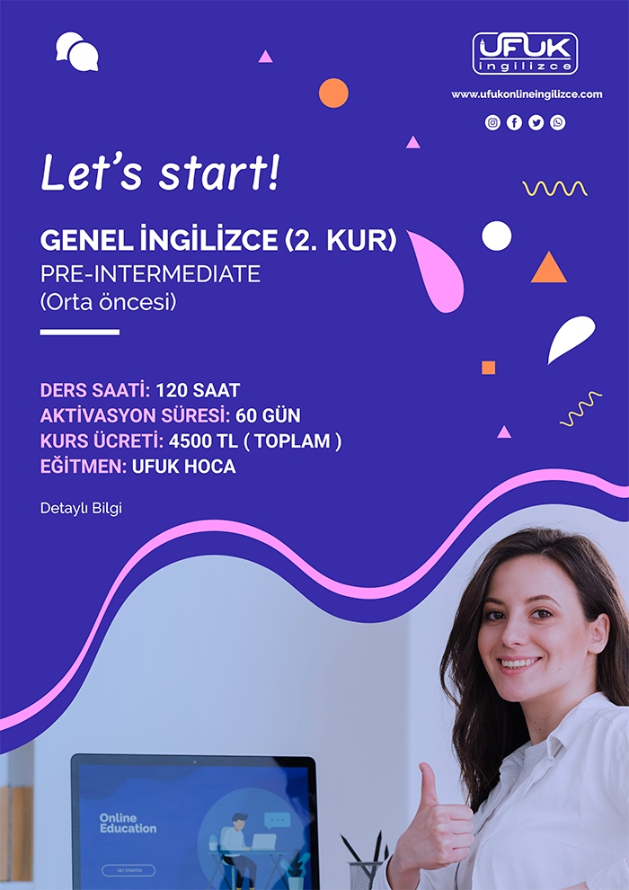 Genel İngilizce Kurs 2
