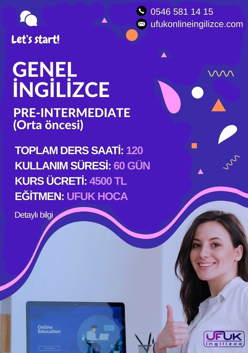 GENEL İNGİLİZCE (2. KUR) (PRE-INTERMEDIATE)