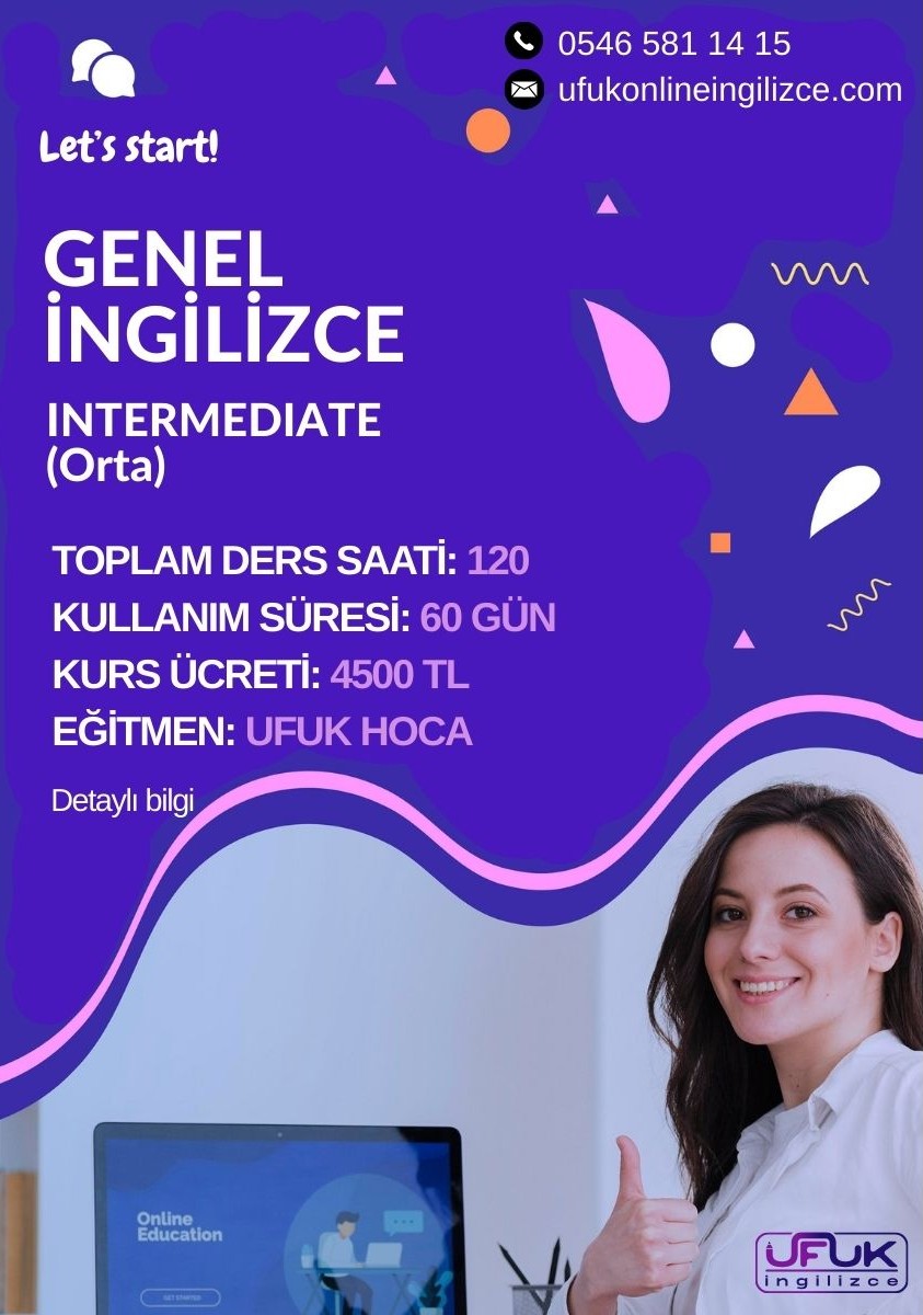 GENEL İNGİLİZCE (3. KUR) (INTERMEDIATE) (Orta)